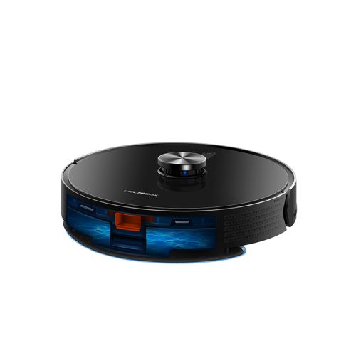 Liectroux X6 LDS Robot Vacuum Cleaner, Laser Lidar Navigation, Wet & Dry Combo ,6500Pa Suction, Multi-Floor Map, Y Shape Wet Mopping, Turbo Boosting Carpet Cleaning, APP No-Go Zone, Selective Area, Breakpoint Resume, Works with Alexa & Google Home